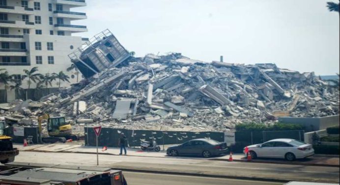 99 desaparecidos tras colapso de un edificio en Miami (+fotos)