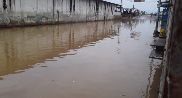 Aguas aún siguen dentro de las viviendas en Barrancas del Orinoco