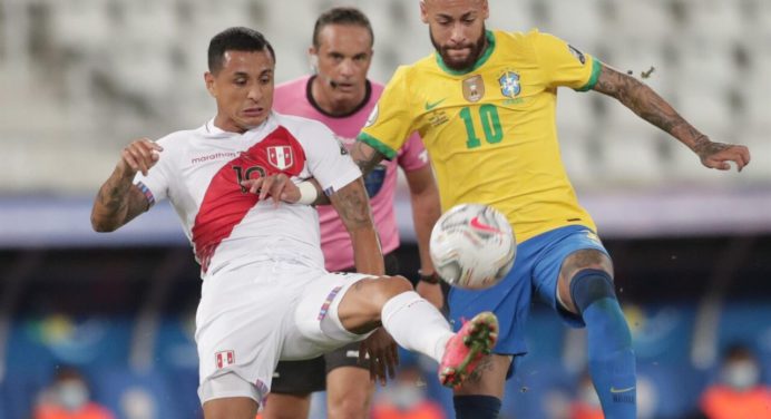 Brasil goleó 4-0 a Perú y clasificó a cuartos de final en la Copa América