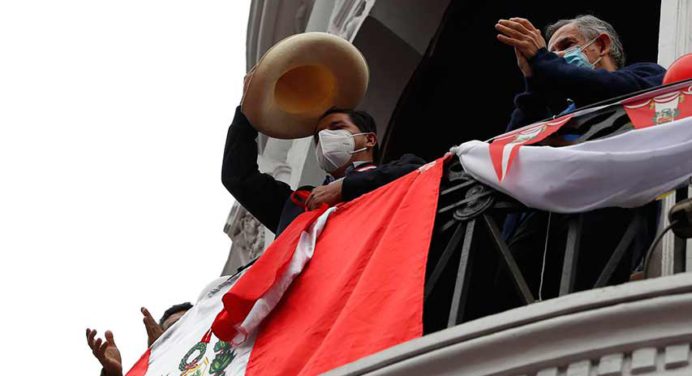 Castillo: Ha llegado el momento de la tranquilidad en Perú