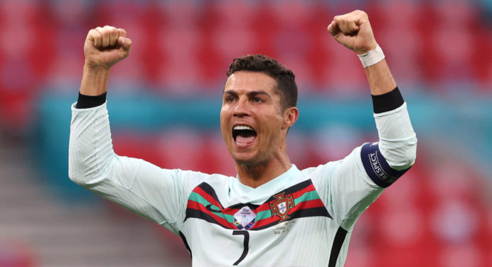 Cristiano Ronaldo establece dos nuevos récords en la Eurocopa