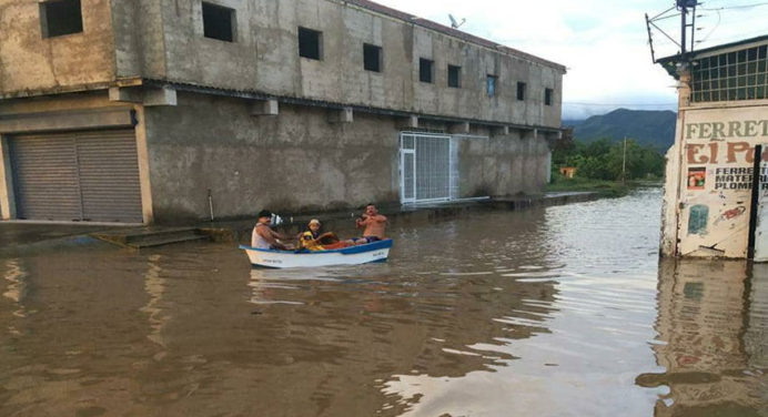 Cuatro municipios afectados por lluvias en Margarita