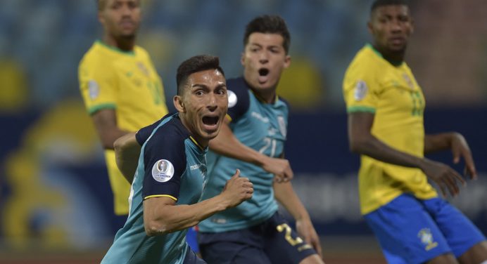 Ecuador empató con Brasil y se metió en cuartos de final de la Copa América