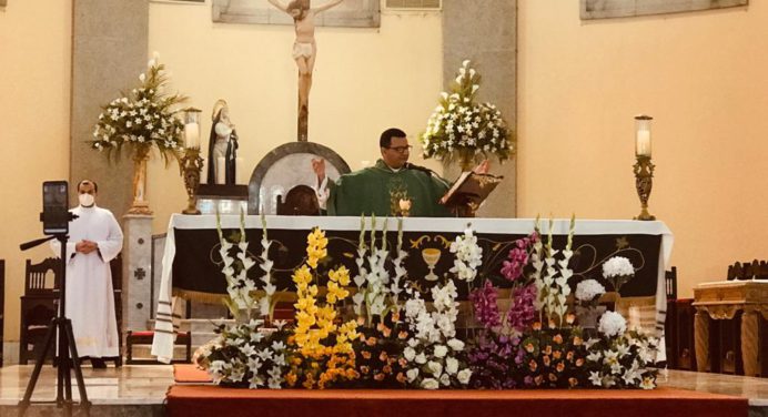 Este domingo se reiniciaron las misas en la Catedral de Maturín