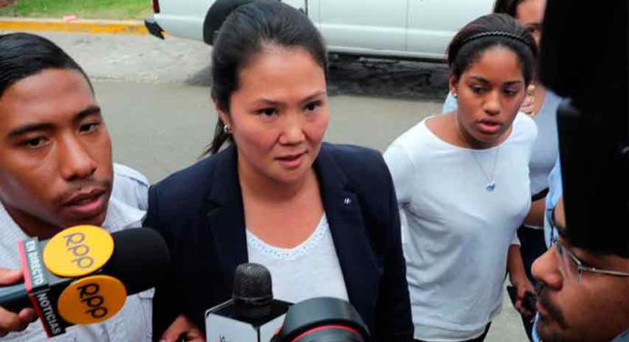 Fiscal pide prisión preventiva para Keiko Fujimori