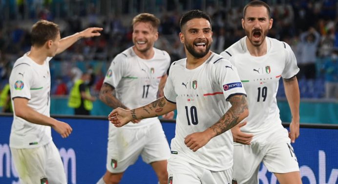 Italia venció a Turquía en el partido inaugural de la Eurocopa