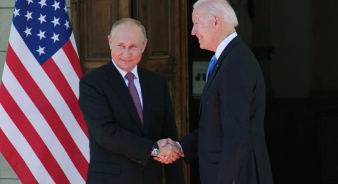 Joe Biden y Vladimir Putin se reúnen en Ginebra