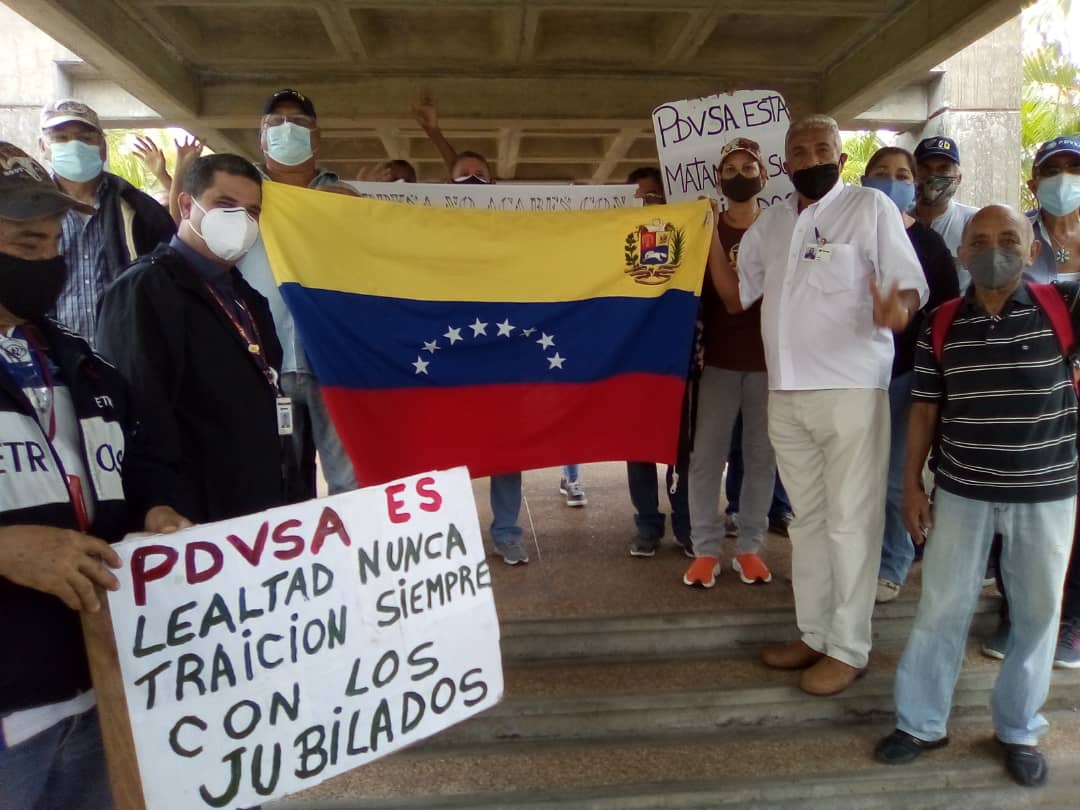 jubilados de pdvsa protestaron por sus reivindicaciones laborales laverdaddemonagas.com whatsapp image 2021 06 08 at 11.16.44 am