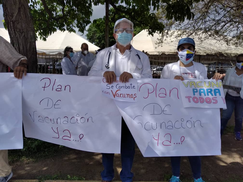 medicos protestan en maturin para exigir jornada de vacunacion masiva laverdaddemonagas.com e4qupihwuacwhqj