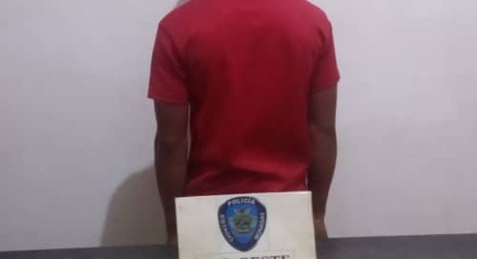 Por robarse un teléfono lo detuvo Polimonagas en Caicara