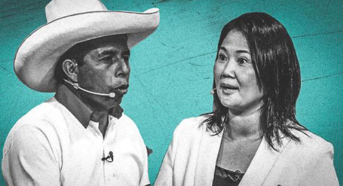 Resultados ONPE al 98.340% de actas contabilizadas: Pedro Castillo 50.206% y Keiko Fujimori 49.794%