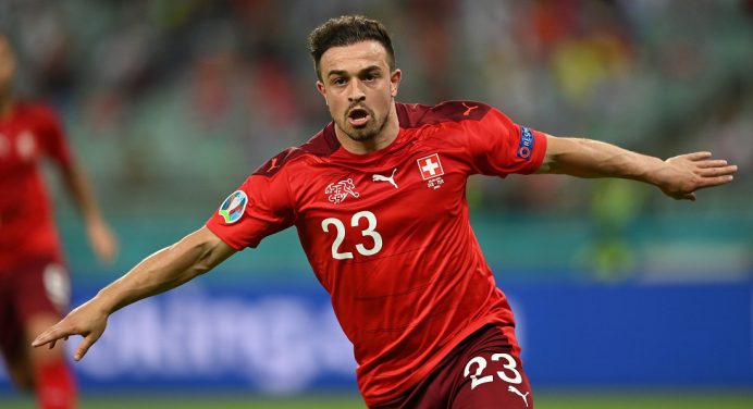 Suiza derrotó a Turquía 3-1 en la Eurocopa