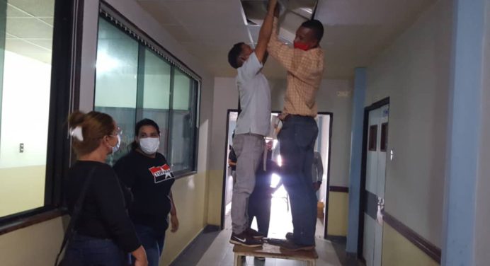 Tupamaro realizó jornada de alumbrado en CDI de 23 de Enero en Maturín
