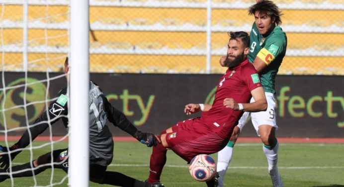 Venezuela no pudo con Bolivia y perdió 3-1 en La Paz