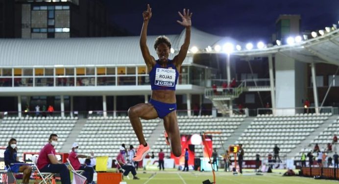 Yulimar Rojas mantiene su supremacía en Madrid