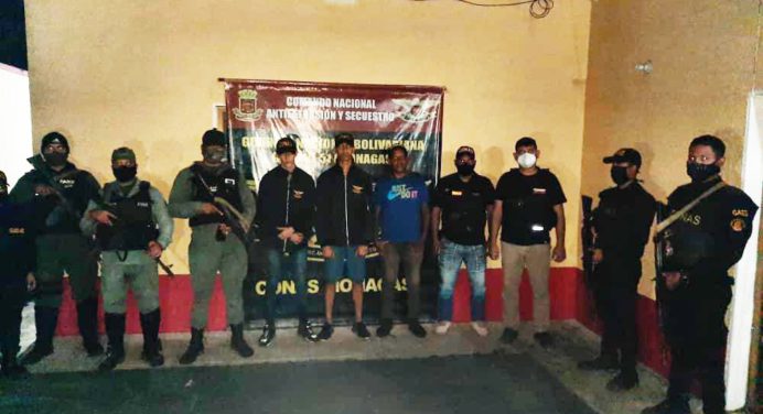 Zodi Monagas logra liberación de tres secuestrados en Maturín