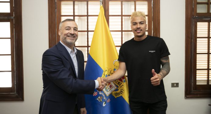 Adalberto Peñaranda llegó en calidad de cedido al UD Las Palmas