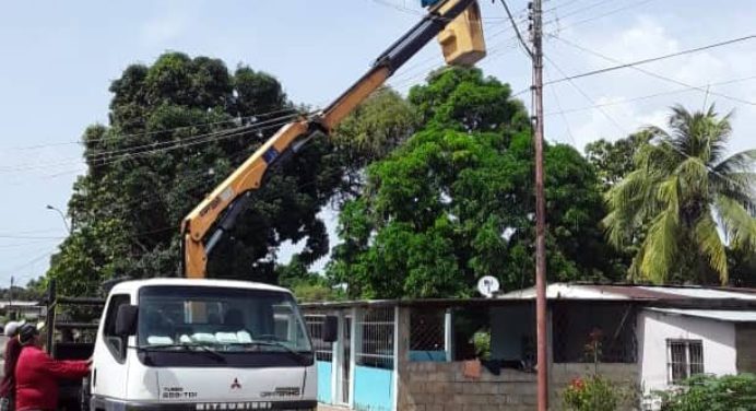 Instalan 1.000 bombillos LED en el municipio Sotillo