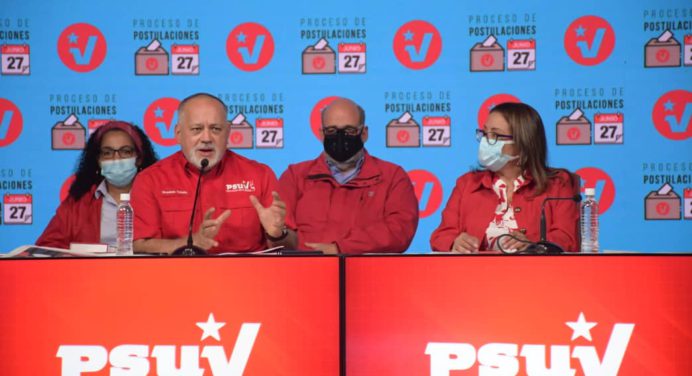 Cabello: 100 mil 975 aspirantes fueron postulados desde las bases del Psuv