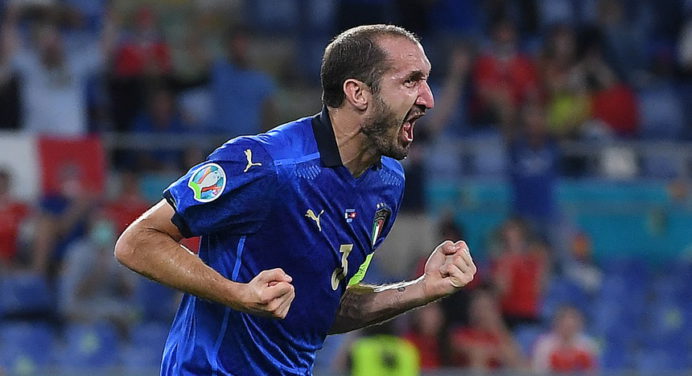 Chiellini: “Necesitamos el corazón caliente porque si no, no sobrevives en Wembley»