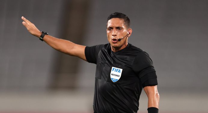 Criollo Valenzuela fue nombrado el mejor árbitro de la Copa América 2021