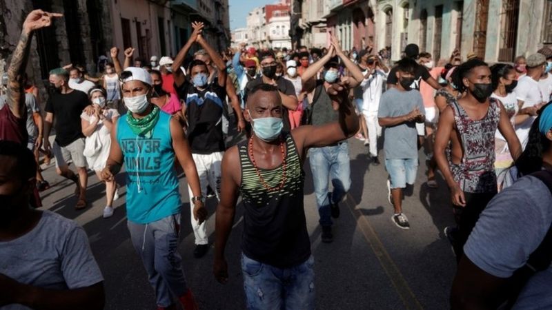 protestas en cuba