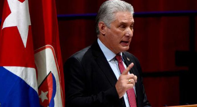 Díaz-Canel acusa a EEUU de querer provocar «estallidos sociales» en Cuba