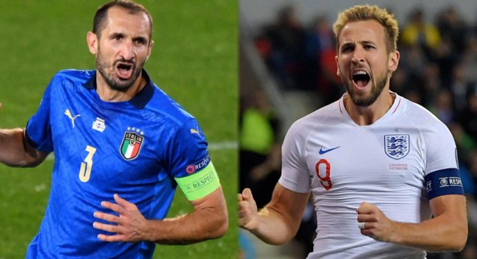 ¡Final inédita! Italia e Inglaterra se miden hoy por el título de la Eurocopa