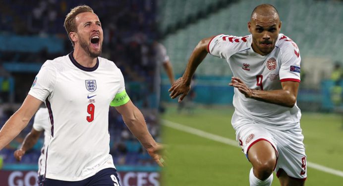Inglaterra y Dinamarca van hoy por el pase a la final de la Eurocopa