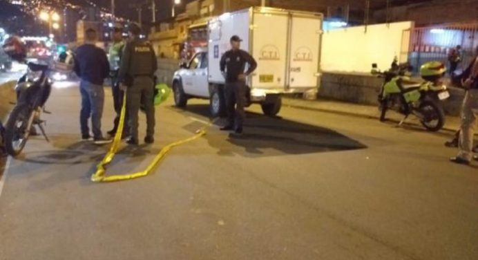 Joven venezolano fue asesinado a tiros en Medellín