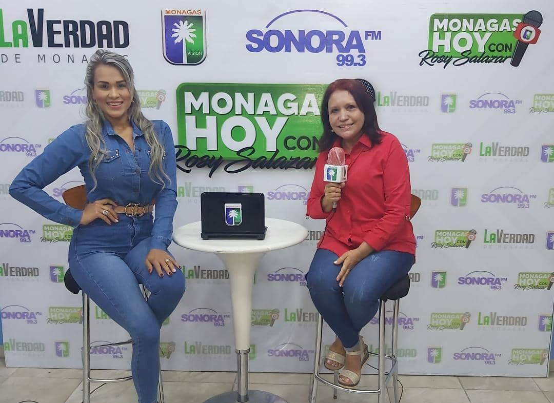 María Eugenia Cabello en el Programa Monagas Hoy.