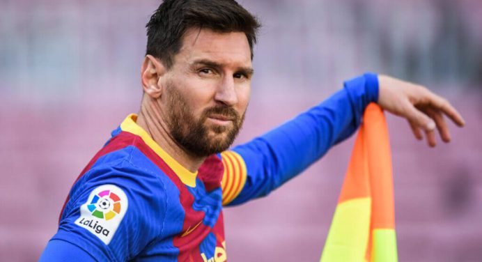 Messi terminó su contrato con el Barcelona