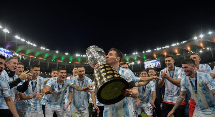 Mira las mejores postales que dejó la celebración del título de Argentina