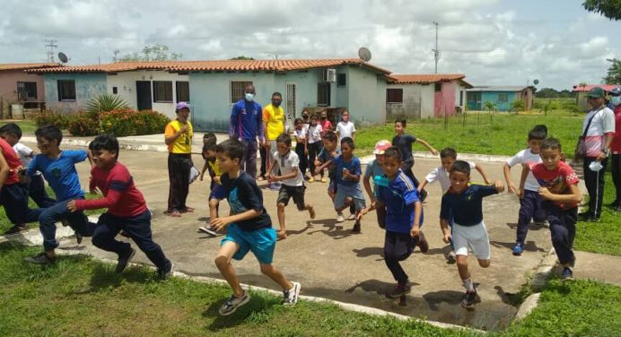 INDEM regaló deporte y recreación a niños de sectores populares