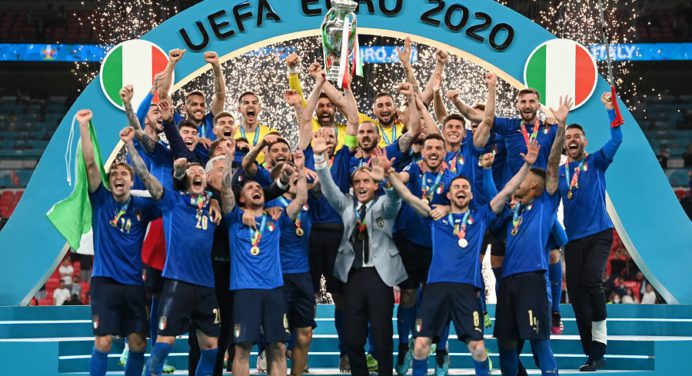 ¡Wembley se tiñó de azzurri! Italia es el nuevo monarca de Europa