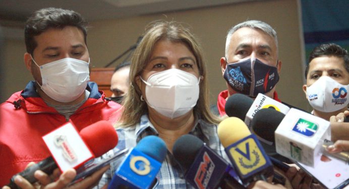 Yelitze Santaella y Ernesto Luna afinan estrategias económicas con el sector empresarial