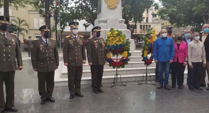 Conmemoran 210 años de la firma del Acta de Independencia y día de la FANB en Monagas