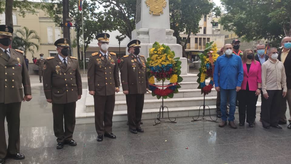 Conmemoran 210 años de la firma del Acta de Independencia y día de la FANB en Monagas