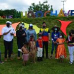 Autoridades presentes en el Parque Hugo Chávez.