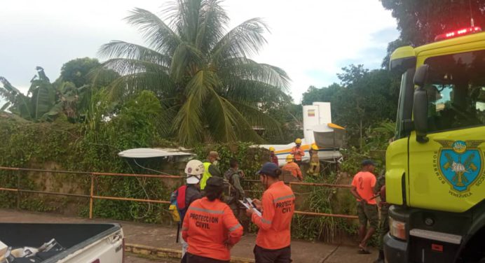 Avioneta se estrelló en el sector Brisas del Aeropuerto en Maturín