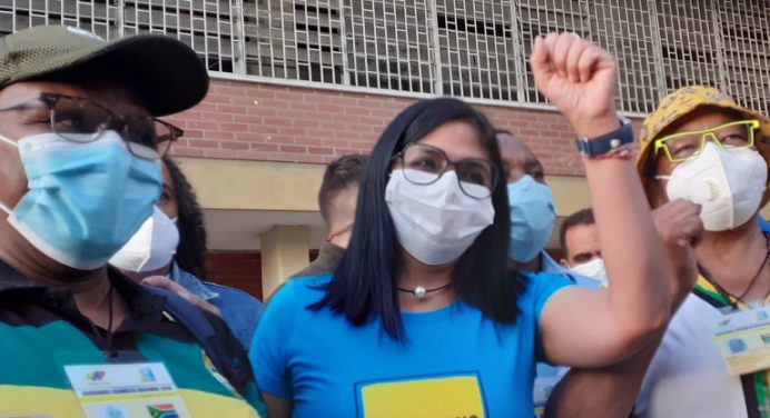 Delcy Rodríguez: Las primarias del Psuv consolidan la democracia