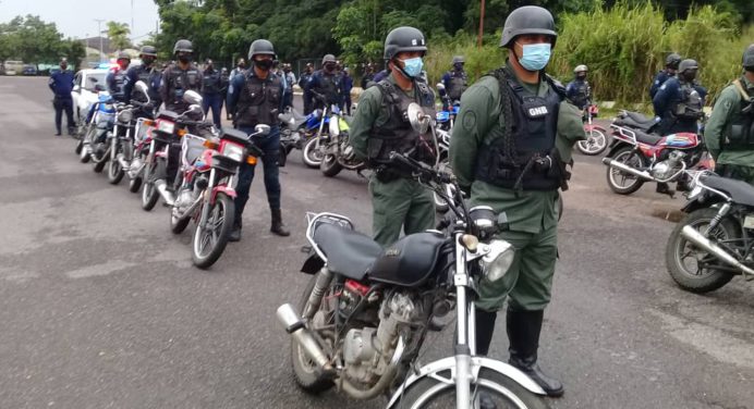 Despliegan operativo Monagas Segura 2021 en parroquias San Simón y Los Godos
