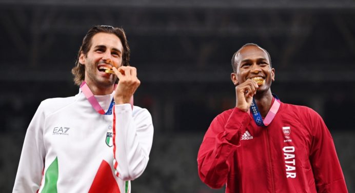 ¡Histórico! Dos atletas comparten medalla de oro en los Juegos Olímpicos de Tokio