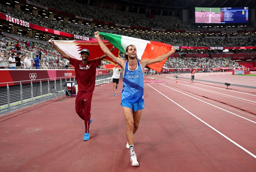 dos atletas comparten medalla de oro en los juegos olimpicos de tokio laverdaddemonagas.com