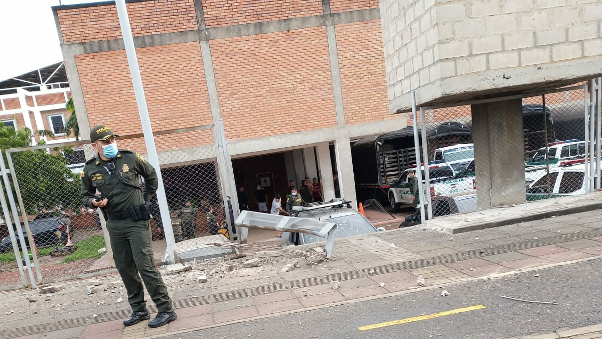 explosion en estacion de policia de cucuta deja al menos 14 heridos laverdaddemonagas.com cucuta