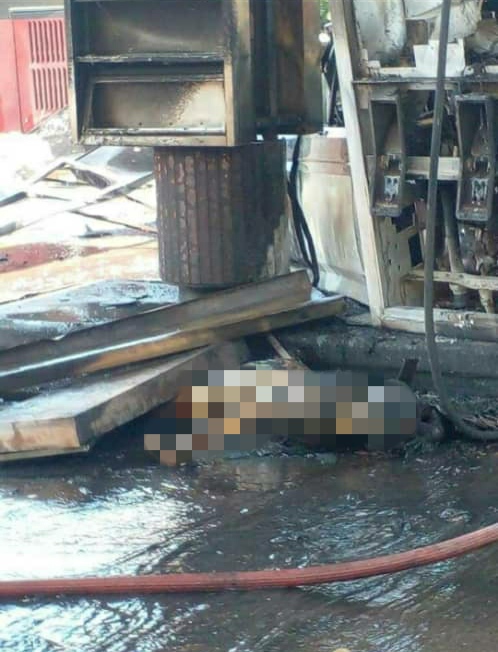 explosion en estacion de servicio en anzoategui deja un muerto y varios heridos video laverdaddemonagas.com img 20210804 202456