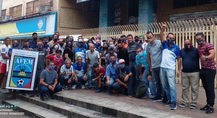 Fútbol monaguense celebra primer aniversario de su sede propia