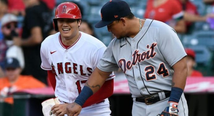 Miguel Cabrera va por el cuadrangular 500 ante Shohei Ohtani