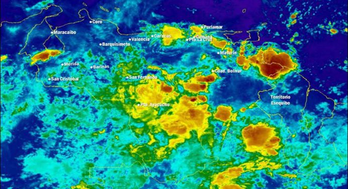 Onda tropical se desplazará hacia Delta Amacuro y nororiente