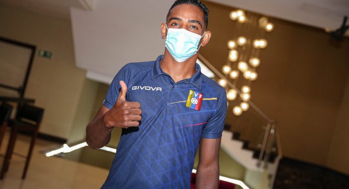 Óscar González se vistió de Vinotinto para afrontar las eliminatorias